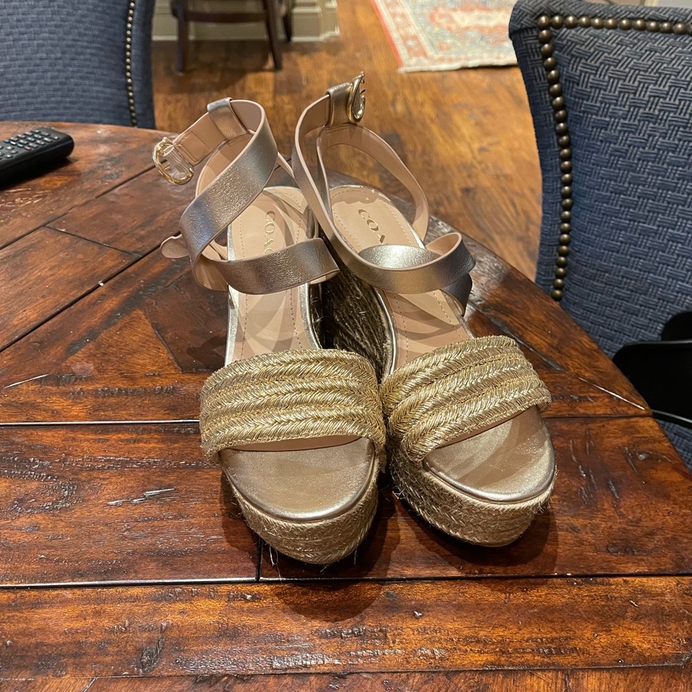 Coach sandals